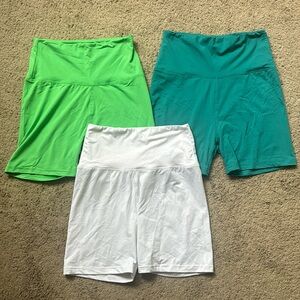 3 Pack of biker shorts - size small/medium